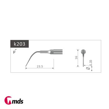 Ultraschallspitze k203