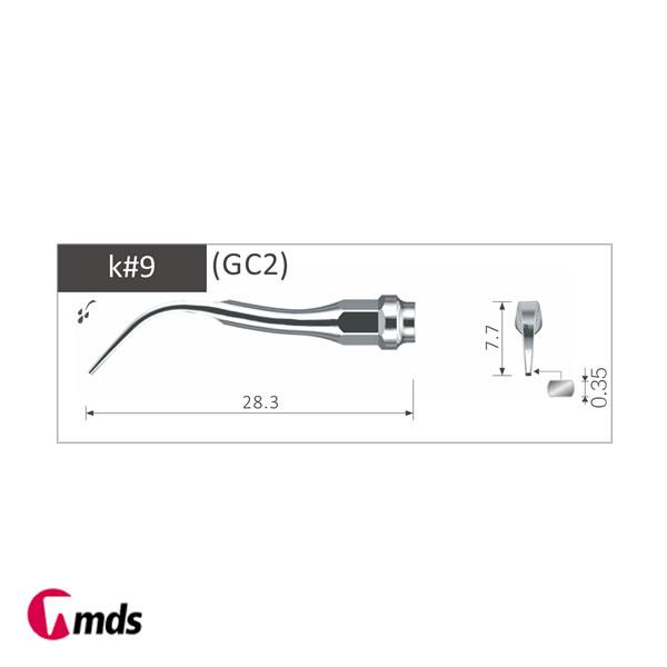 Ultraschallspitze k#9 (GC2)