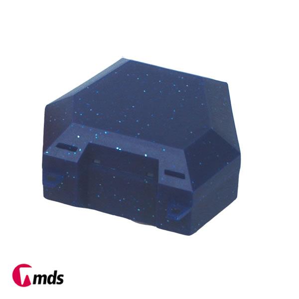 Zahnspangenbox MAXI, glitterblau