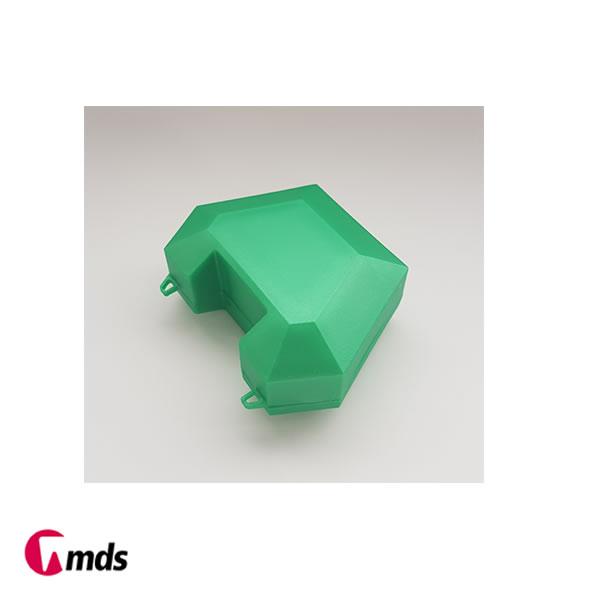 Zahnspangenbox MIDI, grün-metallic